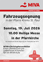 Fahrzeugsegnung