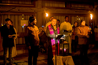 Adventkranzssegnung