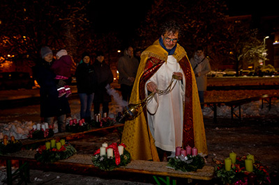 Adventkranzsegung