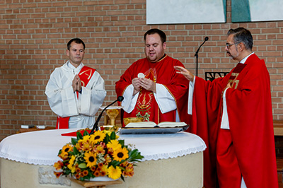 Gottesdienst mit Neupriester Michael Haller